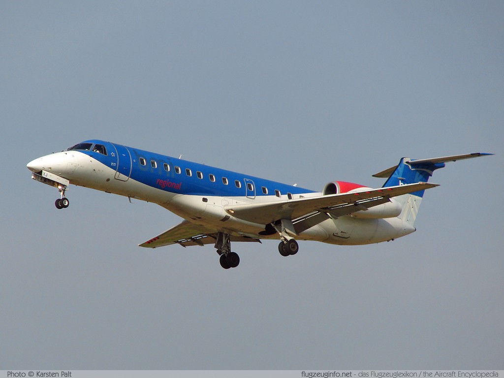 EMBRAER ERJ135ER BMI Regional G-RJXJ 145473 Brussel/Bruxelles - Brussels Airport (EBBR / BRU) 2008-09-28 � Karsten Palt, ID 1526 EMBRAER ERJ135ER BMI Regional G-RJXJ 145473 Brussel/Bruxelles - Brussels Airport (EBBR / BRU) 2008-09-28 � Karsten Palt, ID 1526
