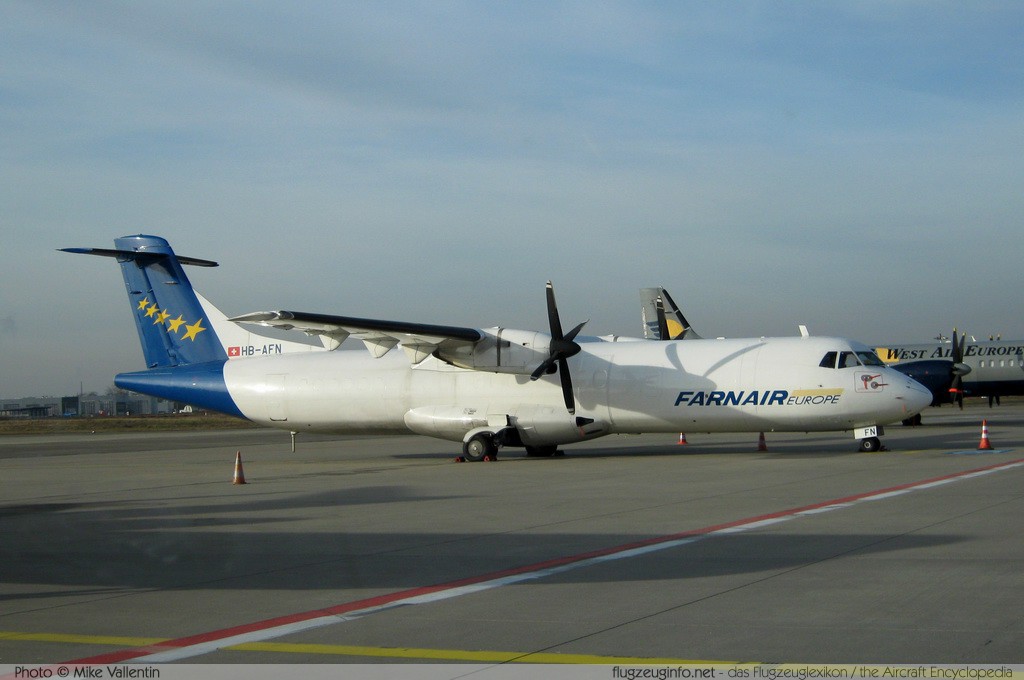Avions de Transport Regional ATR 72-200F Farnair HB-AFN 389  Cologne / Köln-Bonn (EDDK / CGN) 2008-12-08 ï¿½ Mike Vallentin, ID 1563