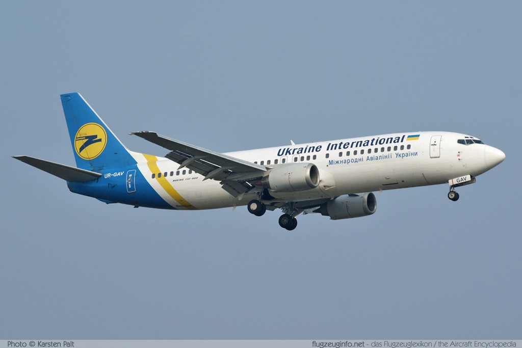 Boeing 737-4C9 Ukraine International Airlines UR-GAV 26437 / 2249 Frankfurt am Main (EDDF / FRA) 2009-04-05 � Karsten Palt, ID 2046 Boeing 737-4C9 Ukraine International Airlines UR-GAV 26437 / 2249 Frankfurt am Main (EDDF / FRA) 2009-04-05 � Karsten Palt, ID 2046