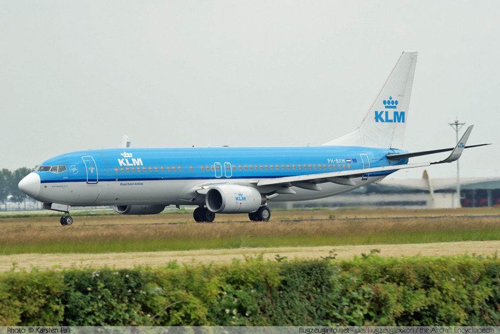 Boeing 737-8K2 (wl) KLM - Royal Dutch Airlines PH-BXM 30355 / 714 Amsterdam-Schiphol (EHAM / AMS) 2009-06-27 � Karsten Palt, ID 2519 Boeing 737-8K2 (wl) KLM - Royal Dutch Airlines PH-BXM 30355 / 714 Amsterdam-Schiphol (EHAM / AMS) 2009-06-27 � Karsten Palt, ID 2519