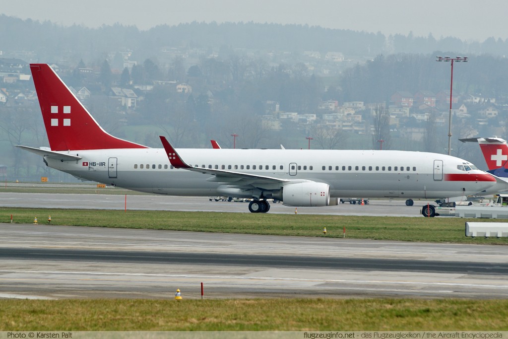 Boeing 737-86Q (wl) PrivatAir HB-IIR 30295 / 1600 Zürich (LSZH / ZRH) 2009-04-04 � Karsten Palt, ID 1908 Boeing 737-86Q (wl) PrivatAir HB-IIR 30295 / 1600 Zürich (LSZH / ZRH) 2009-04-04 � Karsten Palt, ID 1908