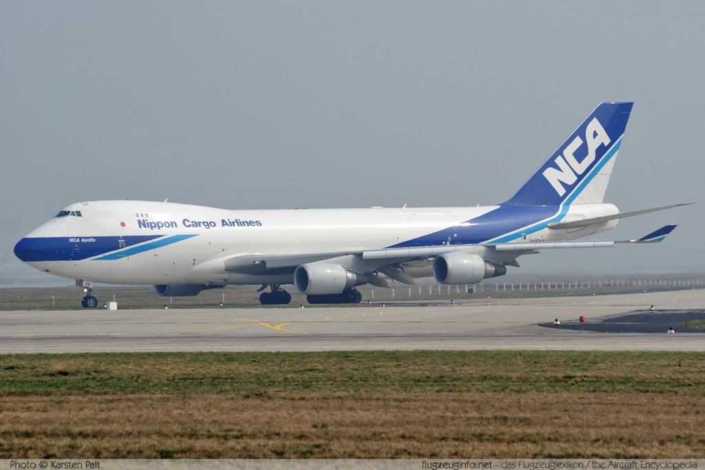 Boeing 747-4KZF/SCD NCA - Nippon Cargo Airlines JA05KZ 36132 / 1394 Frankfurt am Main (EDDF / FRA) 2009-04-05 � Karsten Palt, ID 2029 Boeing 747-4KZF/SCD NCA - Nippon Cargo Airlines JA05KZ 36132 / 1394 Frankfurt am Main (EDDF / FRA) 2009-04-05 � Karsten Palt, ID 2029