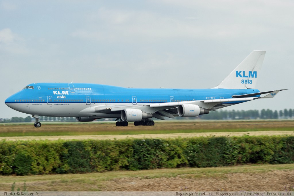 Boeing 747-406M KLM - Royal Dutch Airlines PH-BFD 24001 / 737 Amsterdam-Schiphol (EHAM / AMS) 2009-06-27 � Karsten Palt, ID 2515 Boeing 747-406M KLM - Royal Dutch Airlines PH-BFD 24001 / 737 Amsterdam-Schiphol (EHAM / AMS) 2009-06-27 � Karsten Palt, ID 2515