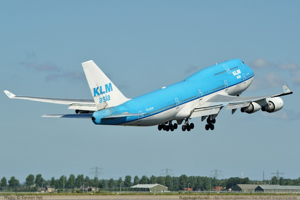 Boeing 747-406M KLM - Royal Dutch Airlines PH-BFM 26373 / 896 Amsterdam-Schiphol (EHAM / AMS) 2009-06-23 � Karsten Palt, ID 2430 Boeing 747-406M KLM - Royal Dutch Airlines PH-BFM 26373 / 896 Amsterdam-Schiphol (EHAM / AMS) 2009-06-23 � Karsten Palt, ID 2430