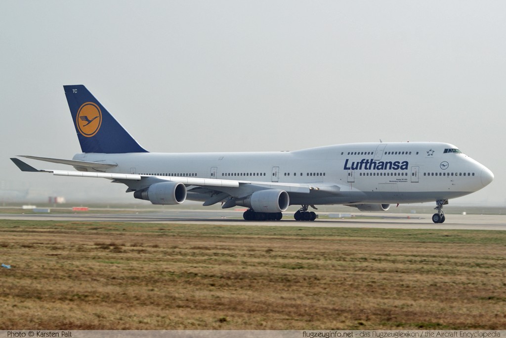 Boeing 747-430M Lufthansa D-ABTC 24287 / 754  Frankfurt am Main (EDDF / FRA) 2009-04-05 � Karsten Palt, ID 1990