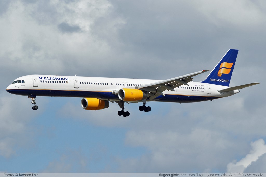 Boeing 757-308 Icelandair TF-FIX 29434 / 1004 Frankfurt am Main (EDDF / FRA) 2009-09-03 � Karsten Palt, ID 2859 Boeing 757-308 Icelandair TF-FIX 29434 / 1004 Frankfurt am Main (EDDF / FRA) 2009-09-03 � Karsten Palt, ID 2859