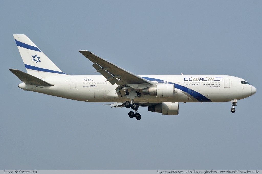 Boeing 767-258ER El Al Israel Airlines 4X-EAC 22974 / 86  Frankfurt am Main (EDDF / FRA) 2009-04-05 � Karsten Palt, ID 1983