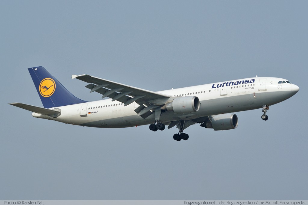 Airbus A300B4-605R Lufthansa D-AIAX 773 Frankfurt am Main (EDDF / FRA) 2009-04-05 � Karsten Palt, ID 1999 Airbus A300B4-605R Lufthansa D-AIAX 773 Frankfurt am Main (EDDF / FRA) 2009-04-05 � Karsten Palt, ID 1999