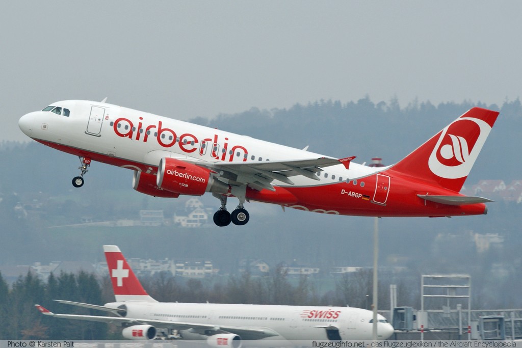 Airbus A319-112 Air Berlin D-ABGP 3728 Zürich (LSZH / ZRH) 2009-04-04 � Karsten Palt, ID 1888 Airbus A319-112 Air Berlin D-ABGP 3728 Zürich (LSZH / ZRH) 2009-04-04 � Karsten Palt, ID 1888