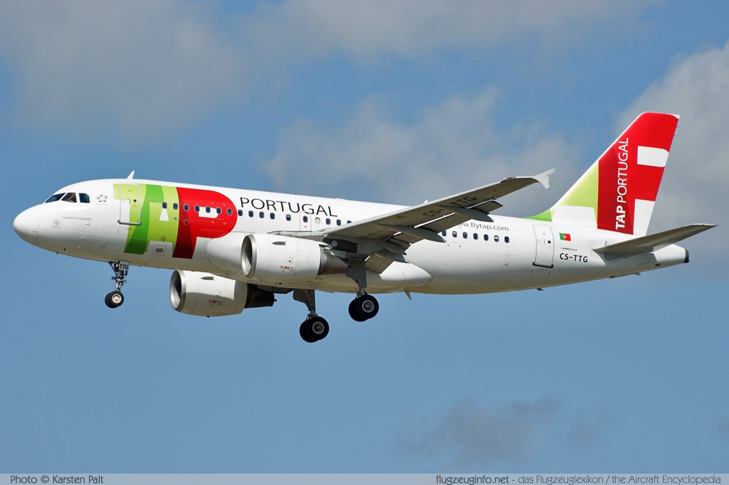 Airbus A319-111 TAP Portugal CS-TTG 906 Frankfurt am Main (EDDF / FRA) 2009-09-03 � Karsten Palt, ID 2870 Airbus A319-111 TAP Portugal CS-TTG 906 Frankfurt am Main (EDDF / FRA) 2009-09-03 � Karsten Palt, ID 2870