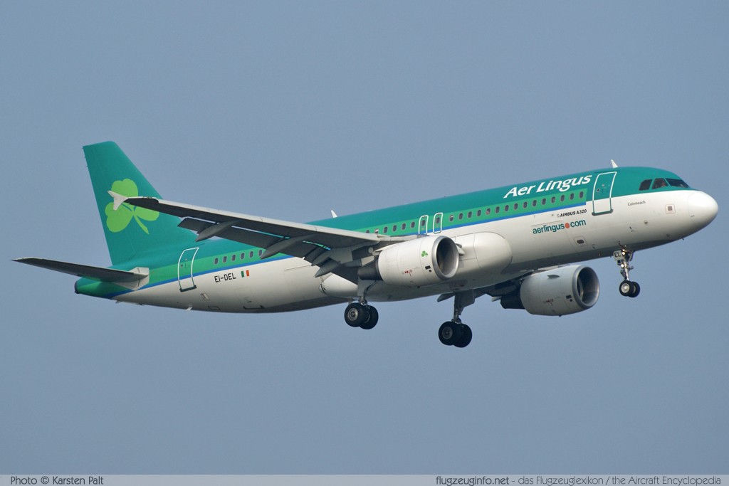 Airbus A320-214 Aer Lingus EI-DEL 2409 Frankfurt am Main (EDDF / FRA) 2009-04-05 � Karsten Palt, ID 2021 Airbus A320-214 Aer Lingus EI-DEL 2409 Frankfurt am Main (EDDF / FRA) 2009-04-05 � Karsten Palt, ID 2021