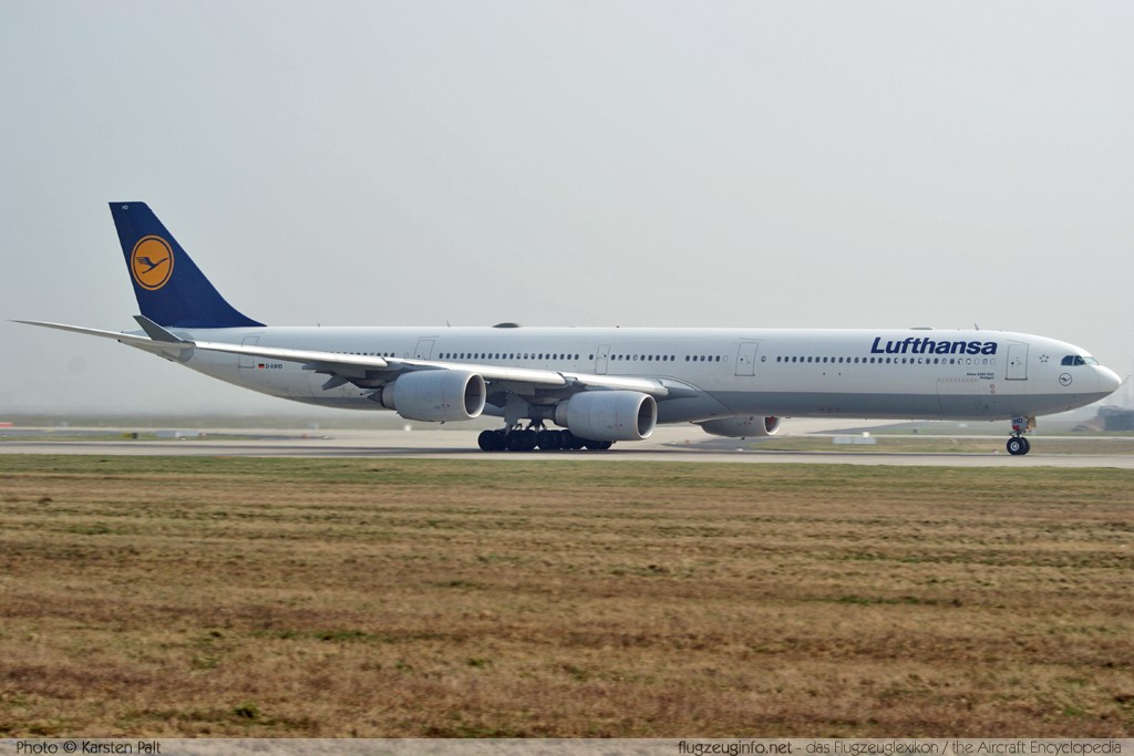 Airbus A340-642 Lufthansa D-AIHD 537 Frankfurt am Main (EDDF / FRA) 2009-04-05 � Karsten Palt, ID 2003 Airbus A340-642 Lufthansa D-AIHD 537 Frankfurt am Main (EDDF / FRA) 2009-04-05 � Karsten Palt, ID 2003