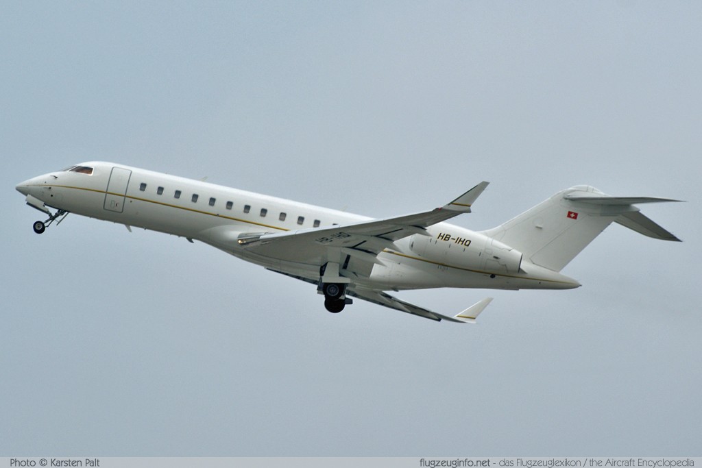 Bombardier BD-700-1A10 Global Express HB-IHQ 9011 Zürich (LSZH / ZRH) 2009-04-04 � Karsten Palt, ID 1904 Bombardier BD-700-1A10 Global Express HB-IHQ 9011 Zürich (LSZH / ZRH) 2009-04-04 � Karsten Palt, ID 1904