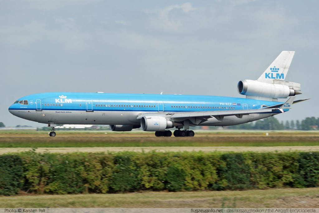 McDonnell Douglas MD-11 KLM - Royal Dutch Airlines PH-KCF 48560 / 578 Amsterdam-Schiphol (EHAM / AMS) 2009-06-27 � Karsten Palt, ID 2528 McDonnell Douglas MD-11 KLM - Royal Dutch Airlines PH-KCF 48560 / 578 Amsterdam-Schiphol (EHAM / AMS) 2009-06-27 � Karsten Palt, ID 2528