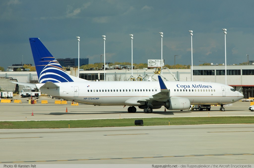 Boeing 737-8V3 (wl) Copa Airlines HP-1724CMP 38140 / 3810 Chicago O Boeing 737-8V3 (wl) Copa Airlines HP-1724CMP 38140 / 3810 Chicago O