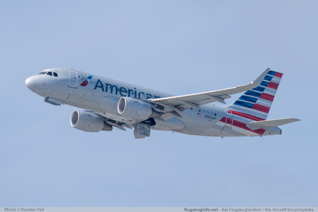 Airbus A319-112 (sl) American Airlines N9004F 5745  LAX International Airport (KLAX / LAX) 2015-06-01 � Karsten Palt, ID 11491