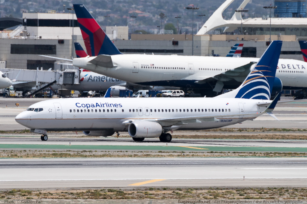 Boeing 737-8V3 (wl) Copa Airlines HP-1836CMP 40782 / 4846 LAX International Airport (KLAX / LAX) 2015-06-05 � Karsten Palt, ID 11523 Boeing 737-8V3 (wl) Copa Airlines HP-1836CMP 40782 / 4846 LAX International Airport (KLAX / LAX) 2015-06-05 � Karsten Palt, ID 11523