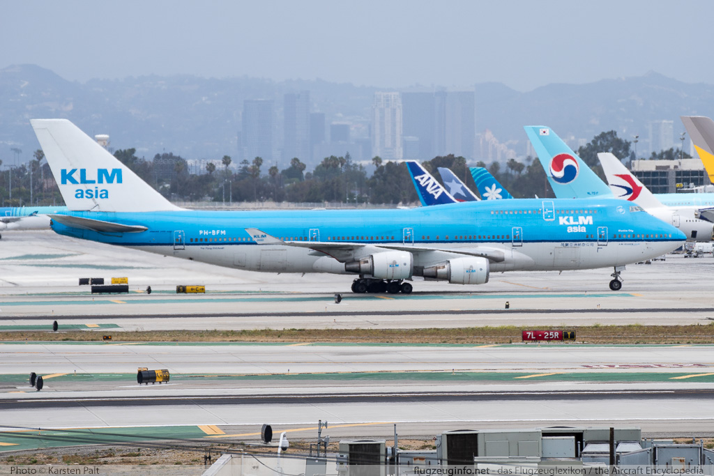 Boeing 747-406M KLM - Royal Dutch Airlines PH-BFM 26373 / 896 LAX International Airport (KLAX / LAX) 2015-06-05 � Karsten Palt, ID 11525 Boeing 747-406M KLM - Royal Dutch Airlines PH-BFM 26373 / 896 LAX International Airport (KLAX / LAX) 2015-06-05 � Karsten Palt, ID 11525