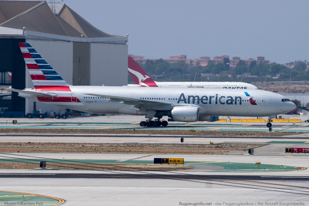 Boeing 777-223ER American Airlines N766AN 32880 / 445 LAX International Airport (KLAX / LAX) 2015-06-01 � Karsten Palt, ID 11480 Boeing 777-223ER American Airlines N766AN 32880 / 445 LAX International Airport (KLAX / LAX) 2015-06-01 � Karsten Palt, ID 11480