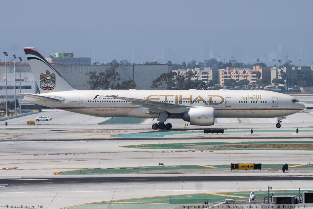 Boeing 777-237LR Etihad Airways A6-LRB 36301 / 621 LAX International Airport (KLAX / LAX) 2015-06-01 � Karsten Palt, ID 11481 Boeing 777-237LR Etihad Airways A6-LRB 36301 / 621 LAX International Airport (KLAX / LAX) 2015-06-01 � Karsten Palt, ID 11481