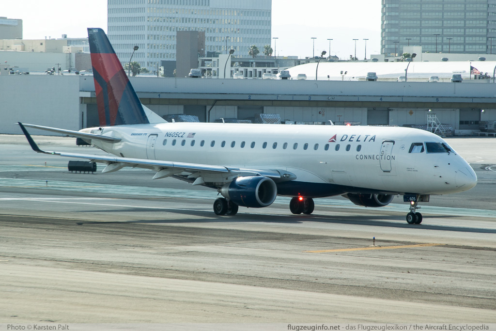 EMBRAER ERJ175 (ERJ170-200LR) Compass Airlines N605CZ 17000186 LAX International Airport (KLAX / LAX) 2015-06-05 � Karsten Palt, ID 11558 EMBRAER ERJ175 (ERJ170-200LR) Compass Airlines N605CZ 17000186 LAX International Airport (KLAX / LAX) 2015-06-05 � Karsten Palt, ID 11558