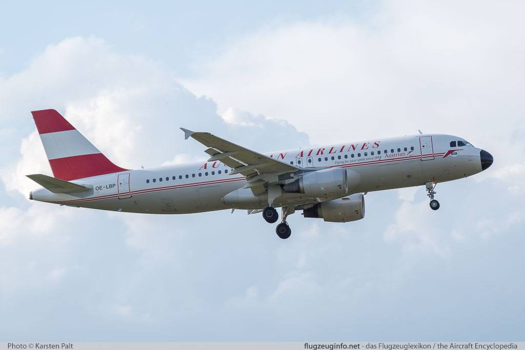 Airbus A320-211 Austrian Airlines OE-LBP 297 Frankfurt am Main (EDDF / FRA) 2016-05-09 � Karsten Palt, ID 12490 Airbus A320-211 Austrian Airlines OE-LBP 297 Frankfurt am Main (EDDF / FRA) 2016-05-09 � Karsten Palt, ID 12490