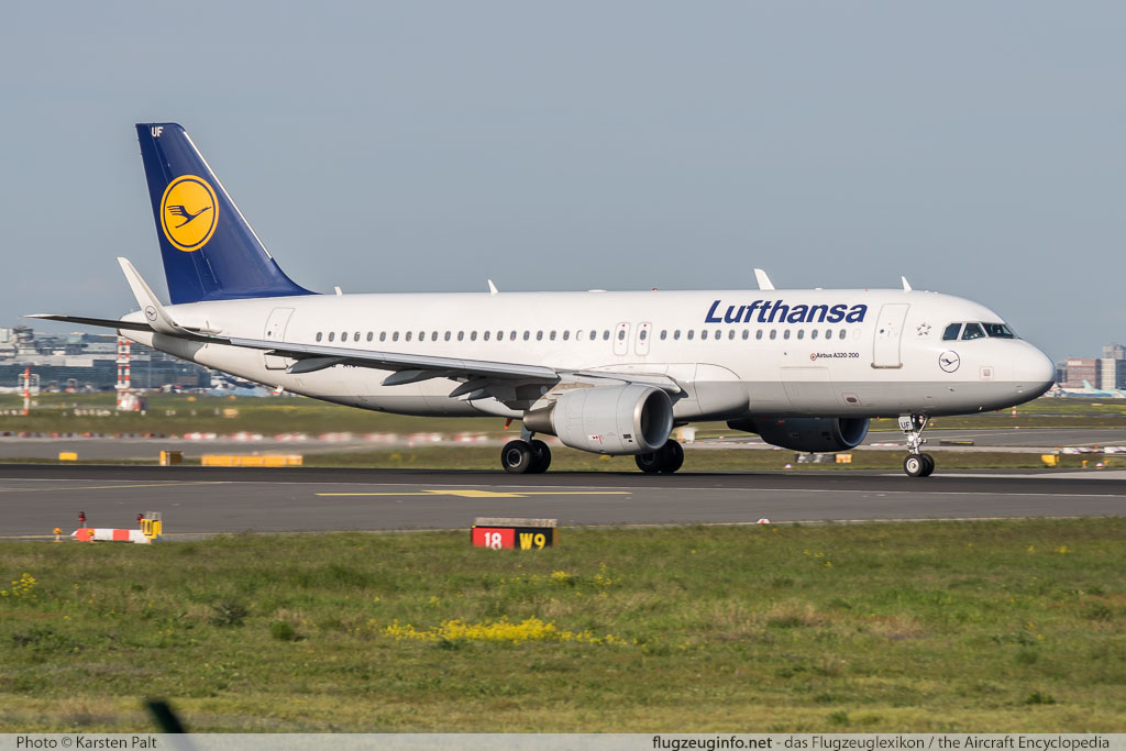 Airbus A320-214 Lufthansa D-AIUF 6141 Frankfurt am Main (EDDF / FRA) 2016-05-09 � Karsten Palt, ID 12492 Airbus A320-214 Lufthansa D-AIUF 6141 Frankfurt am Main (EDDF / FRA) 2016-05-09 � Karsten Palt, ID 12492