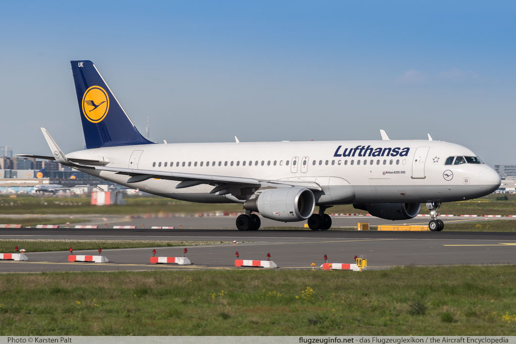 Airbus A320-214 Lufthansa D-AIUK 6423 Frankfurt am Main (EDDF / FRA) 2016-05-09 � Karsten Palt, ID 12493 Airbus A320-214 Lufthansa D-AIUK 6423 Frankfurt am Main (EDDF / FRA) 2016-05-09 � Karsten Palt, ID 12493