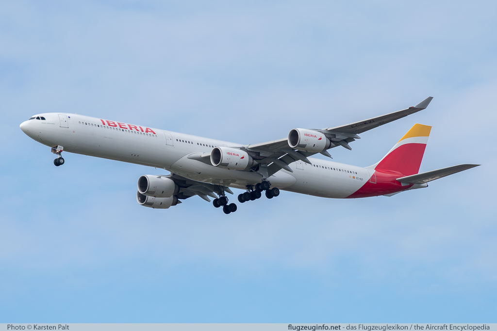 Airbus A340-642 Iberia EC-KZI 1017 London Heathrow (EGLL / LHR) 2016-07-08 � Karsten Palt, ID 12713 Airbus A340-642 Iberia EC-KZI 1017 London Heathrow (EGLL / LHR) 2016-07-08 � Karsten Palt, ID 12713