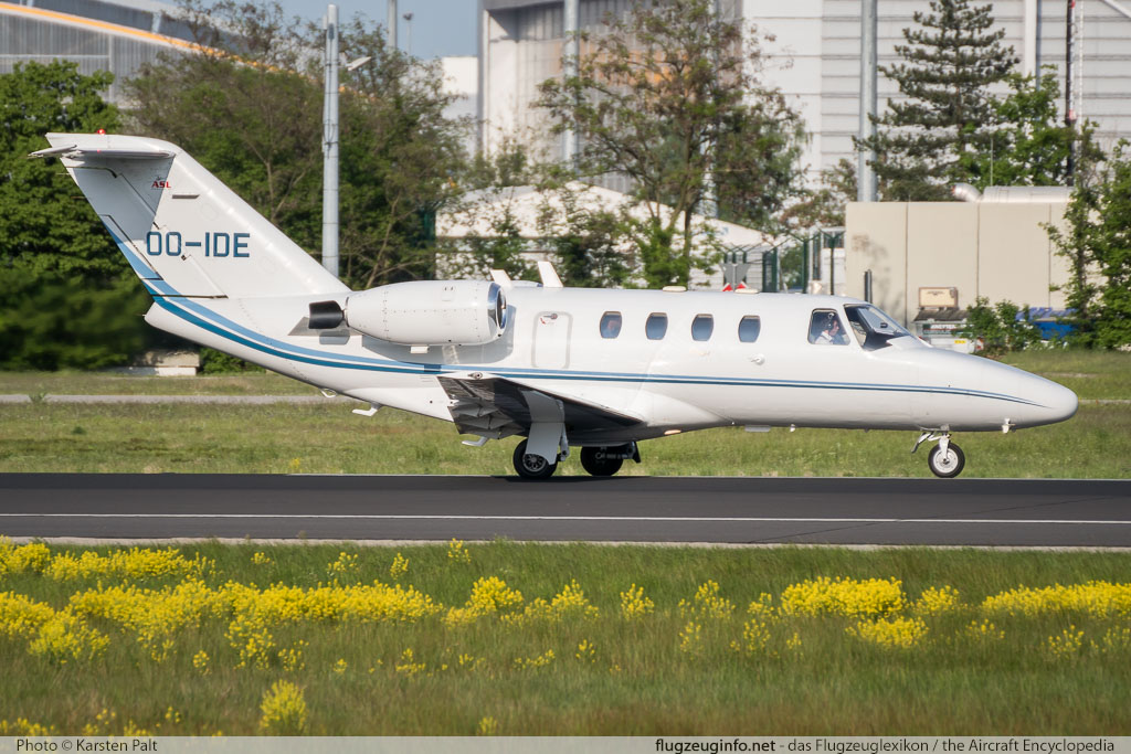 Cessna 525 CitationJet ASL Air Service Liege OO-IDE 525-0037  Frankfurt am Main (EDDF / FRA) 2016-05-09 � Karsten Palt, ID 12505