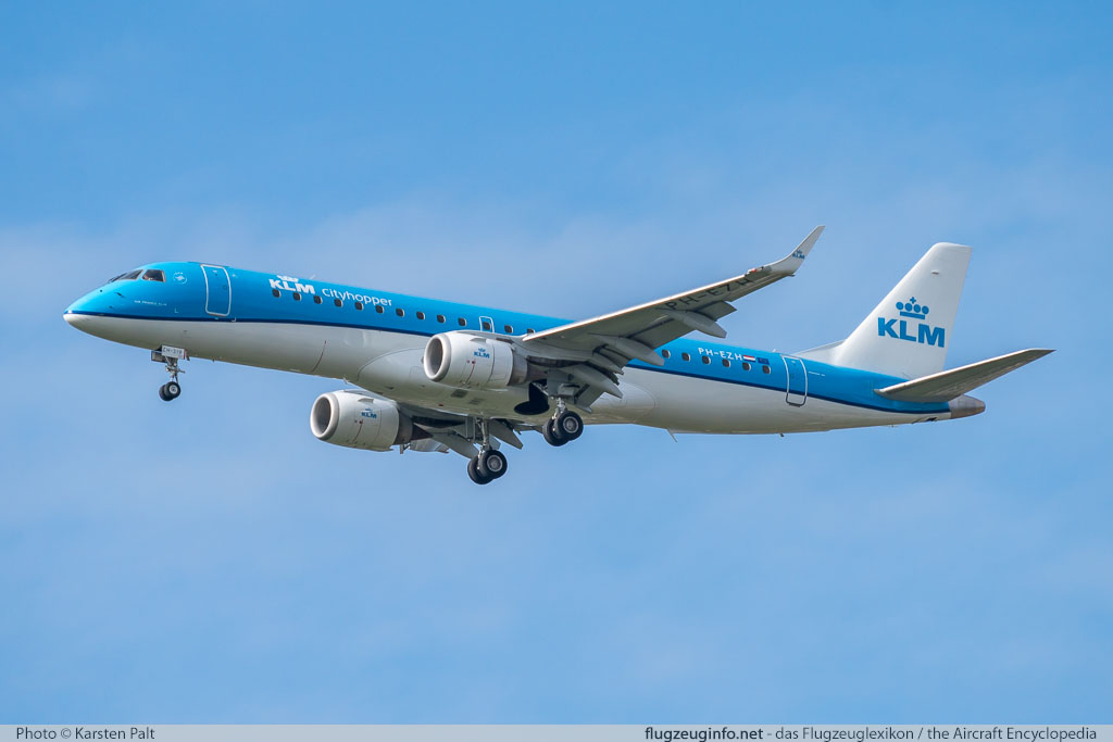 EMBRAER ERJ190 (ERJ-190-100STD) KLM Cityhopper PH-EZH 19000319 London Heathrow (EGLL / LHR) 2016-07-08 � Karsten Palt, ID 12734 EMBRAER ERJ190 (ERJ-190-100STD) KLM Cityhopper PH-EZH 19000319 London Heathrow (EGLL / LHR) 2016-07-08 � Karsten Palt, ID 12734