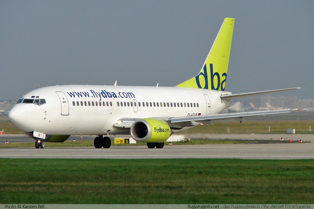 Boeing 737-36Q DBA D-ADIB 30334 / 3120 Frankfurt am Main (EDDF / FRA) 2006-10-14 � Karsten Palt, ID 156 Boeing 737-36Q DBA D-ADIB 30334 / 3120 Frankfurt am Main (EDDF / FRA) 2006-10-14 � Karsten Palt, ID 156