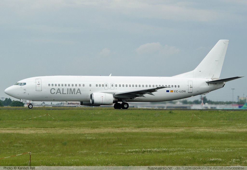 Boeing 737-448 Calima Aviacion EC-LDN 24474 / 1742 Berlin - Schönefeld (EDDB / SXF) 2010-06-11 � Karsten Palt, ID 3777 Boeing 737-448 Calima Aviacion EC-LDN 24474 / 1742 Berlin - Schönefeld (EDDB / SXF) 2010-06-11 � Karsten Palt, ID 3777