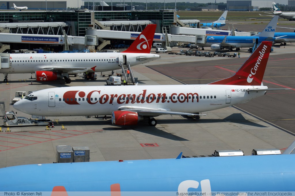 Boeing 737-4Y0 Corendon Airlines TC-TJE 26073 / 2375 Amsterdam-Schiphol (EHAM / AMS) 2010-06-28 � Karsten Palt, ID 3710 Boeing 737-4Y0 Corendon Airlines TC-TJE 26073 / 2375 Amsterdam-Schiphol (EHAM / AMS) 2010-06-28 � Karsten Palt, ID 3710