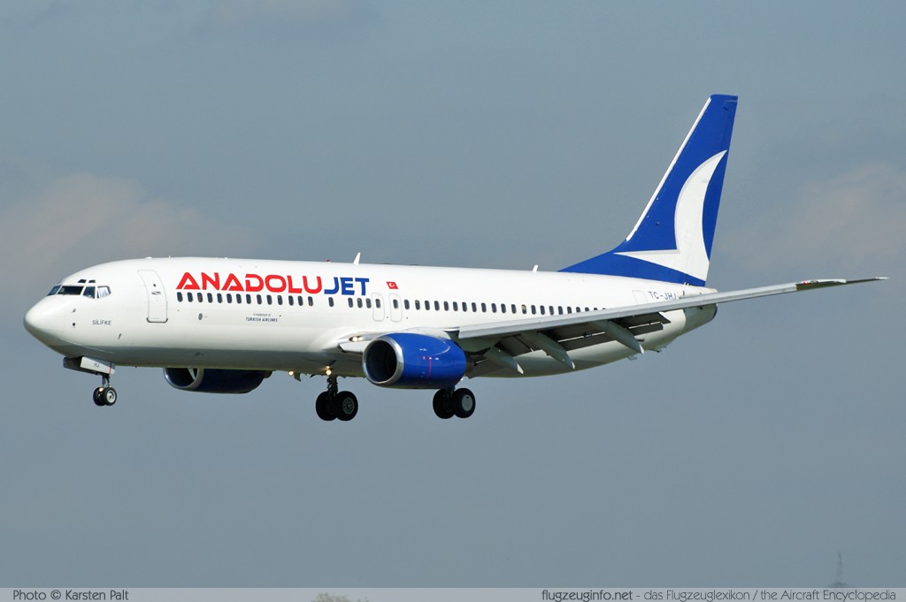 Boeing 737-86Q AnadoluJet TC-JHJ 30290 / 1647 Düsseldorf International (EDDL / DUS) 2010-08-21 � Karsten Palt, ID 4026 Boeing 737-86Q AnadoluJet TC-JHJ 30290 / 1647 Düsseldorf International (EDDL / DUS) 2010-08-21 � Karsten Palt, ID 4026