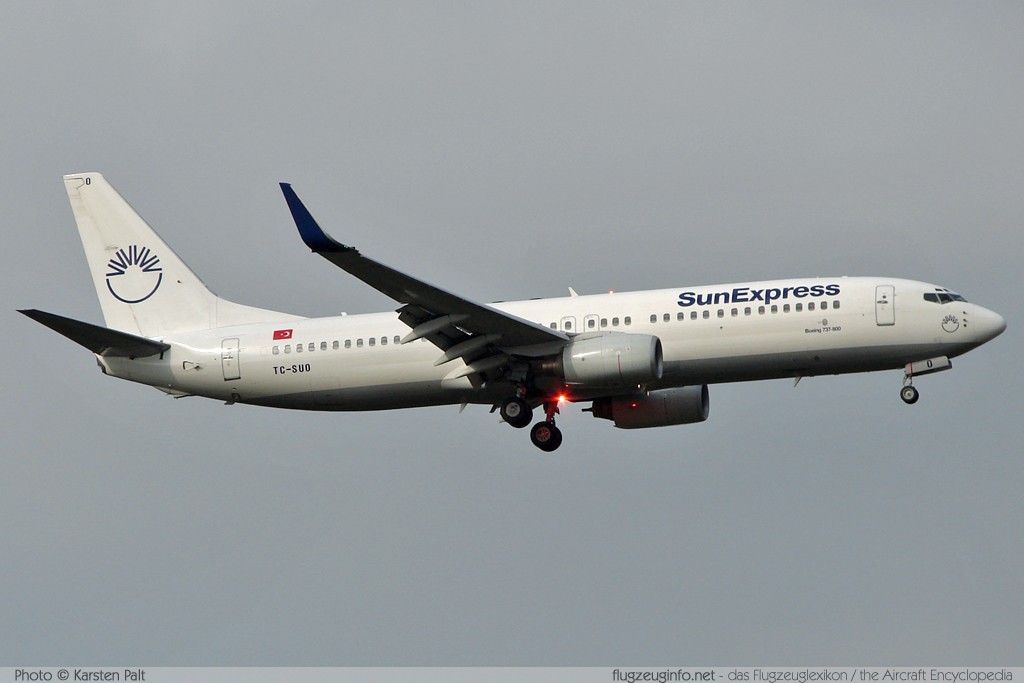 Boeing 737-86Q (wl) Sun Express TC-SUO 30272 / 824 Frankfurt am Main (EDDF / FRA) 2006-10-14 � Karsten Palt, ID 204 Boeing 737-86Q (wl) Sun Express TC-SUO 30272 / 824 Frankfurt am Main (EDDF / FRA) 2006-10-14 � Karsten Palt, ID 204