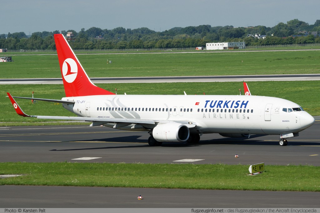 Boeing 737-8F2 (wl) Turkish Airlines TC-JFY 29783 / 497  Düsseldorf International (EDDL / DUS) 2010-08-21 ï¿½ Karsten Palt, ID 4033