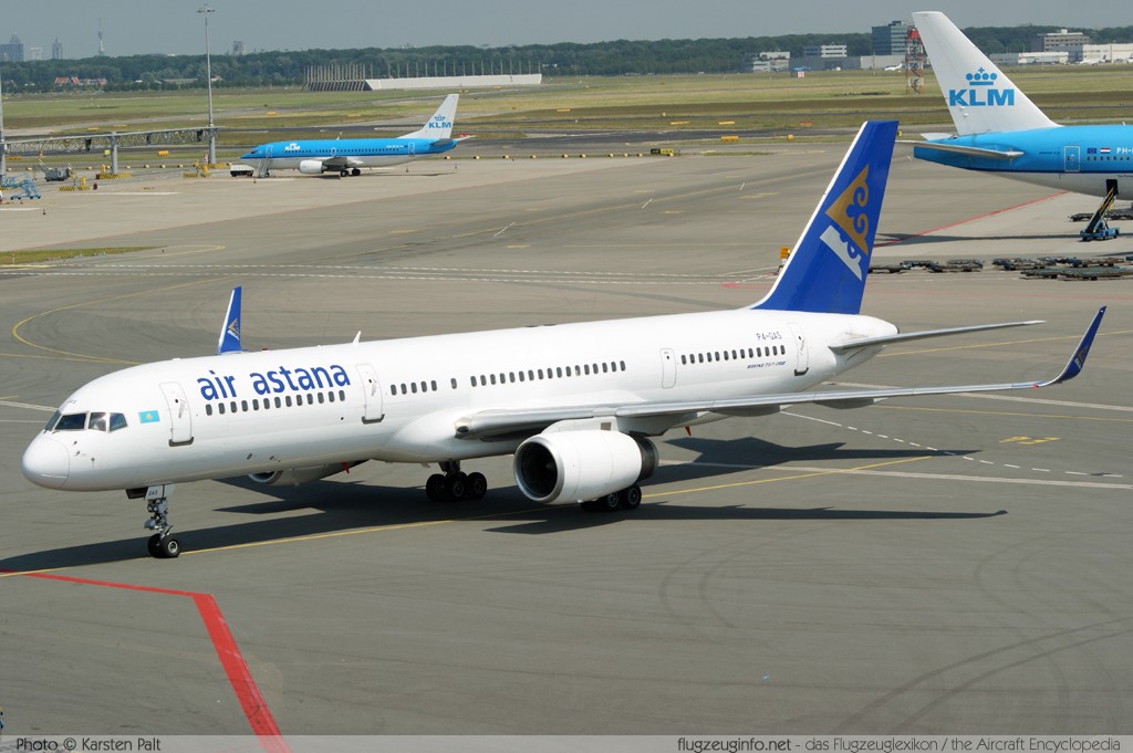 Boeing 757-2G5 (wl) Air Astana P4-GAS 28112 / 708 Amsterdam-Schiphol (EHAM / AMS) 2010-06-28 � Karsten Palt, ID 3726 Boeing 757-2G5 (wl) Air Astana P4-GAS 28112 / 708 Amsterdam-Schiphol (EHAM / AMS) 2010-06-28 � Karsten Palt, ID 3726