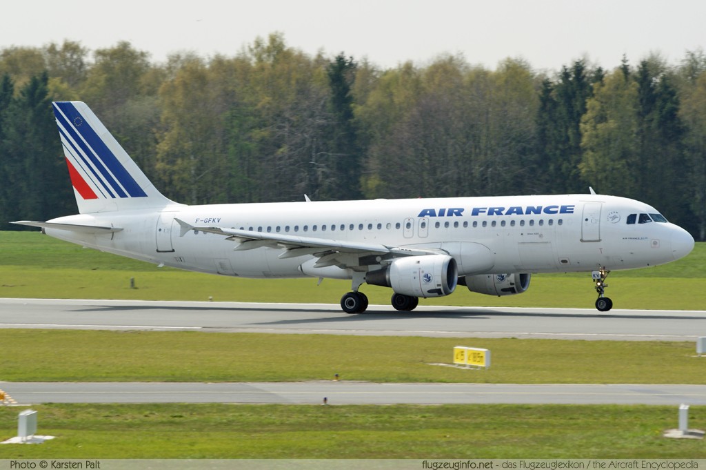 Airbus A320-211 Air France F-GFKV 227 Hamburg-Fuhlsbüttel (EDDH / HAM) 2010-04-24 � Karsten Palt, ID 3706 Airbus A320-211 Air France F-GFKV 227 Hamburg-Fuhlsbüttel (EDDH / HAM) 2010-04-24 � Karsten Palt, ID 3706