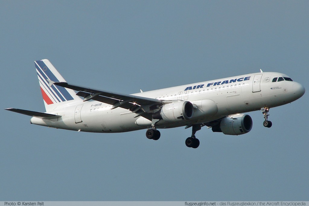 Airbus A320-211 Air France F-GKXB 235 Frankfurt am Main (EDDF / FRA) 2006-10-14 � Karsten Palt, ID 177 Airbus A320-211 Air France F-GKXB 235 Frankfurt am Main (EDDF / FRA) 2006-10-14 � Karsten Palt, ID 177