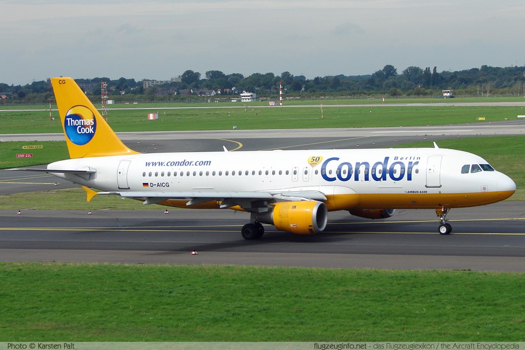 Airbus A320-212 Condor D-AICG 957 Düsseldorf International (EDDL / DUS) 2006-09-02 � Karsten Palt, ID 116 Airbus A320-212 Condor D-AICG 957 Düsseldorf International (EDDL / DUS) 2006-09-02 � Karsten Palt, ID 116