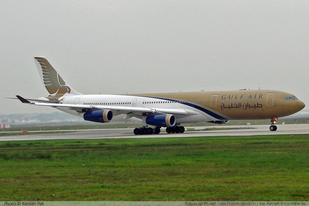Airbus A340-313X Gulf Air A40-LH 215 Frankfurt am Main (EDDF / FRA) 2006-10-14 � Karsten Palt, ID 146 Airbus A340-313X Gulf Air A40-LH 215 Frankfurt am Main (EDDF / FRA) 2006-10-14 � Karsten Palt, ID 146