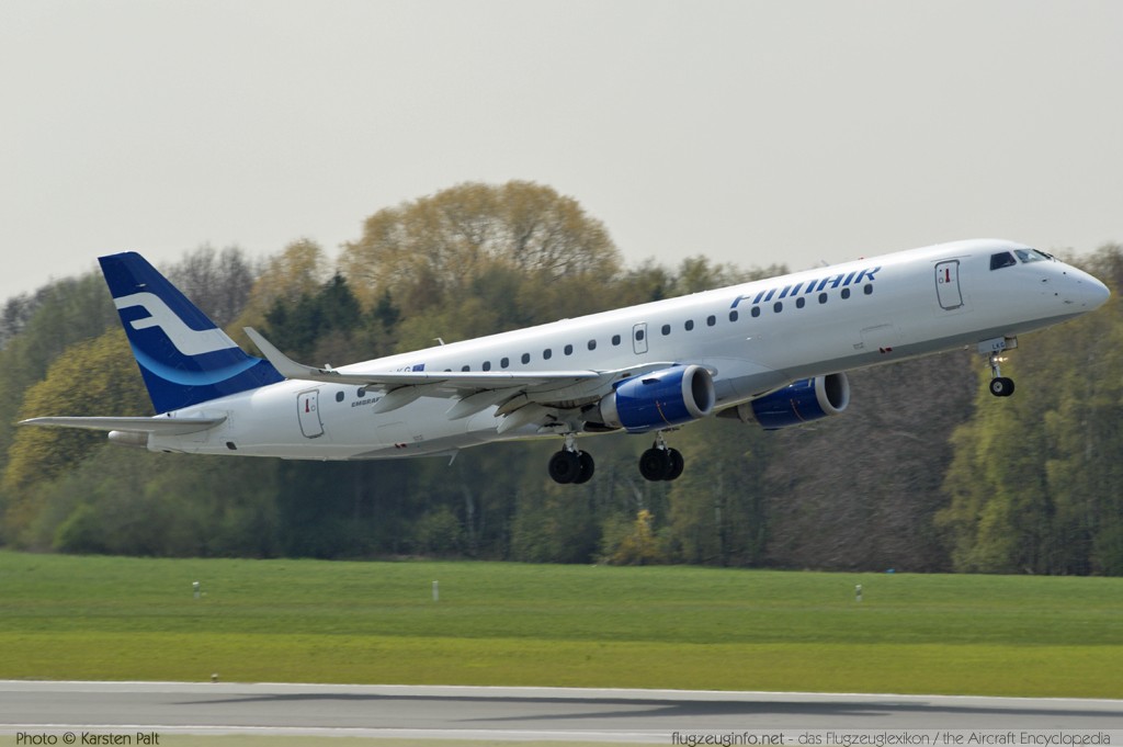 EMBRAER ERJ190 (ERJ-190-100LR) Finnair OH-LKG 19000079 Hamburg-Fuhlsbüttel (EDDH / HAM) 2010-04-24 � Karsten Palt, ID 3708 EMBRAER ERJ190 (ERJ-190-100LR) Finnair OH-LKG 19000079 Hamburg-Fuhlsbüttel (EDDH / HAM) 2010-04-24 � Karsten Palt, ID 3708