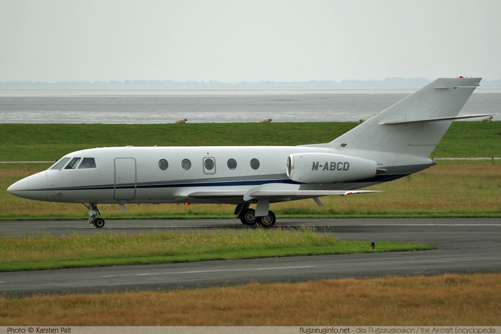 Dassault Falcon 20F Private M-ABCD 357 Wilhelmshaven-Mariensiel (EDWI / WVN) 2009-07-22 � Karsten Palt, ID 3768 Dassault Falcon 20F Private M-ABCD 357 Wilhelmshaven-Mariensiel (EDWI / WVN) 2009-07-22 � Karsten Palt, ID 3768