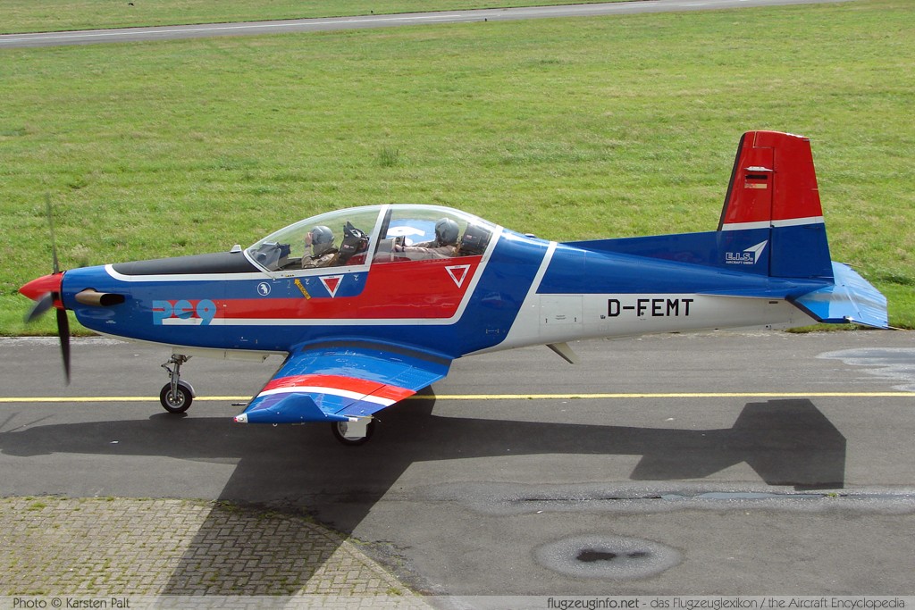 Pilatus PC-9B EIS Aircraft D-FEMT 168 Wilhelmshaven-Mariensiel (EDWI / WVN) 2007-07-03 � Karsten Palt, ID 387 Pilatus PC-9B EIS Aircraft D-FEMT 168 Wilhelmshaven-Mariensiel (EDWI / WVN) 2007-07-03 � Karsten Palt, ID 387