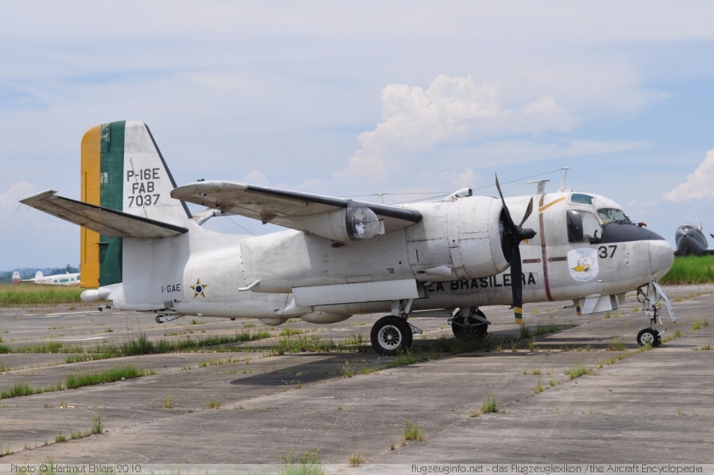 Grumman P-16E (S-2E) Brazilian Air Force / Forca Aerea Brasileira (FAB) 7037 314C Museu Aéroespacial (MUSAL), Campo dos Afonsos Base Aerea dos Afonsos - BAAF (SBAF) 2010-01-17 � Hartmut Ehlers, ID 3124 Grumman P-16E (S-2E) Brazilian Air Force / Forca Aerea Brasileira (FAB) 7037 314C Museu Aéroespacial (MUSAL), Campo dos Afonsos Base Aerea dos Afonsos - BAAF (SBAF) 2010-01-17 � Hartmut Ehlers, ID 3124