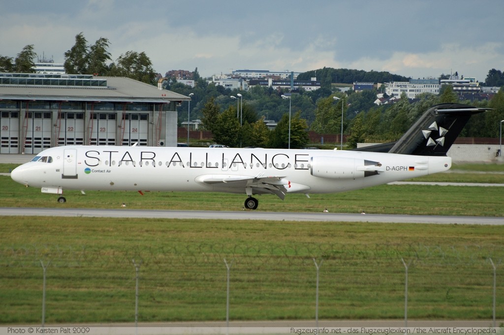 Fokker Fokker 100 Contact Air D-AGPH 11308 Stuttgart (EDDS / STR) 2009-09-03 � Karsten Palt, ID 2935 Fokker Fokker 100 Contact Air D-AGPH 11308 Stuttgart (EDDS / STR) 2009-09-03 � Karsten Palt, ID 2935