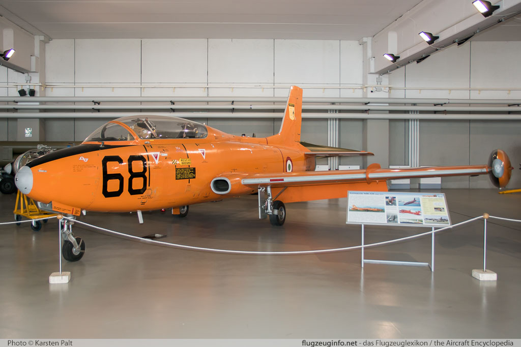 Aermacchi MB.326E Italian Air Force (Aeronautica Militare) MM54389 6502/243 Museo Aeronautica Militare Bracciano, Vigna di Valle 2016-02-18 � Karsten Palt, ID 12170 Aermacchi MB.326E Italian Air Force (Aeronautica Militare) MM54389 6502/243 Museo Aeronautica Militare Bracciano, Vigna di Valle 2016-02-18 � Karsten Palt, ID 12170