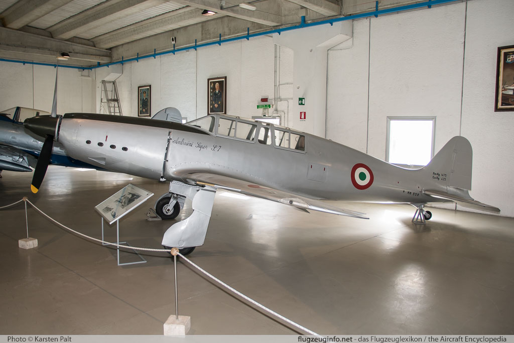 SAI Ambrosini S.7 Italian Air Force (Aeronautica Militare) MM558 2 Museo Aeronautica Militare Bracciano, Vigna di Valle 2016-02-18 � Karsten Palt, ID 12254 SAI Ambrosini S.7 Italian Air Force (Aeronautica Militare) MM558 2 Museo Aeronautica Militare Bracciano, Vigna di Valle 2016-02-18 � Karsten Palt, ID 12254