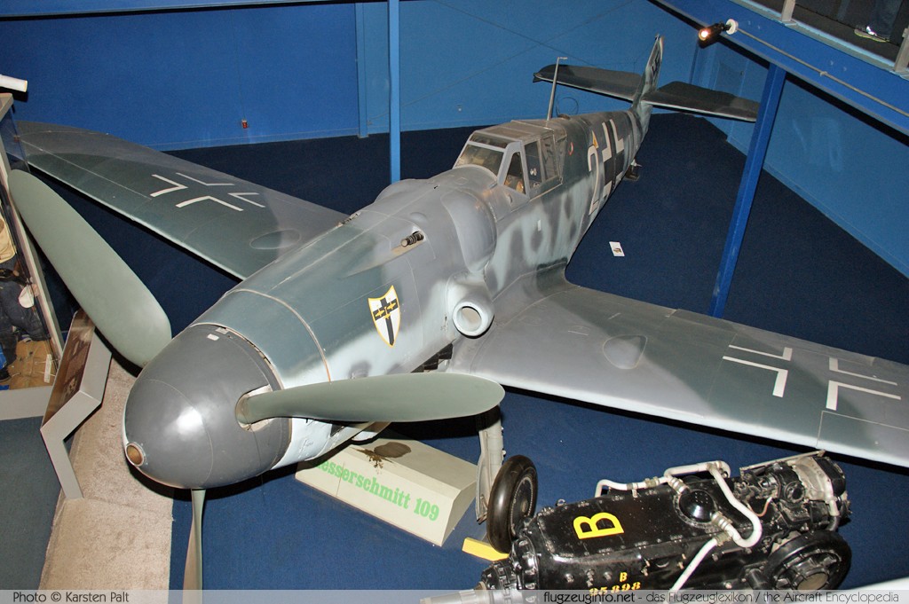 Messerschmitt Bf 109G-6 Luftwaffe (Wehrmacht) 160756 160756 National Air and Space Museum Washington, DC 2014-05-28 � Karsten Palt, ID 10165